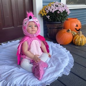 Flamingo Halloween Costume 6-12 months